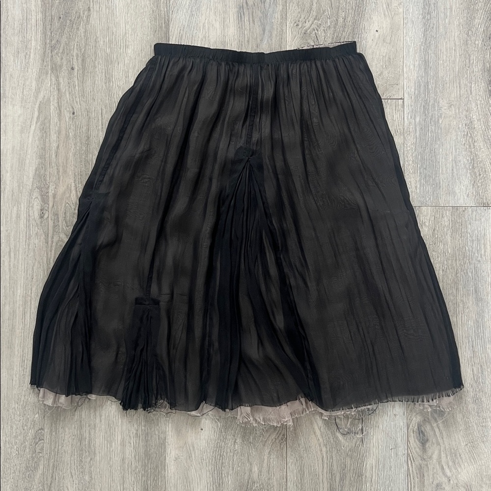 Kristensen du Nord silk A-line skirt size 2